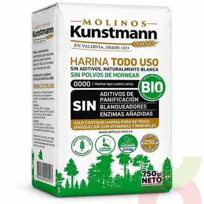 Harina Todo Uso Kunstmann 750Gr