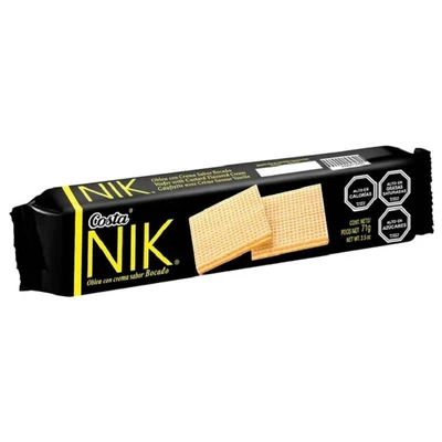Galleta Nik Bocado Costa 71Gr