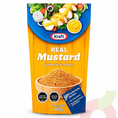 Doypack Mostaza Kraft 400Gr
