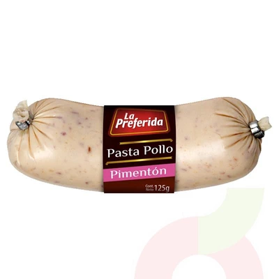 Paté Pollo Ave Pimentón La Preferida 125Gr