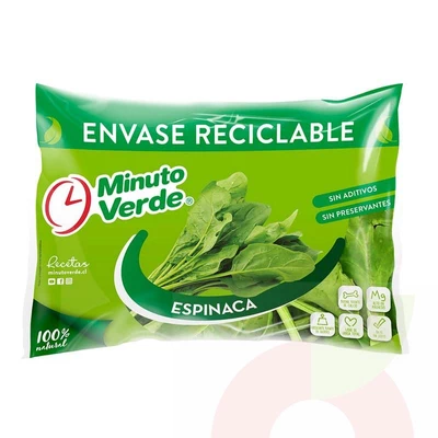  Espinaca Minuto Verde 350Gr