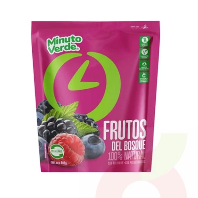 Frutos del Bosque Minuto Verde 400Gr