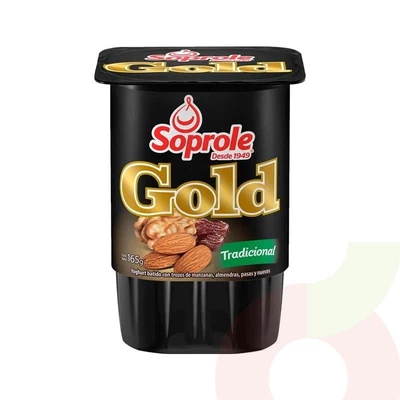 Yoghurt Gold Tradicional Soprole 165Gr