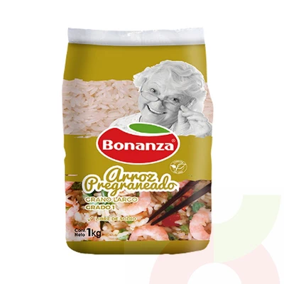 Arroz Pregraneado Bonanza 1Kg