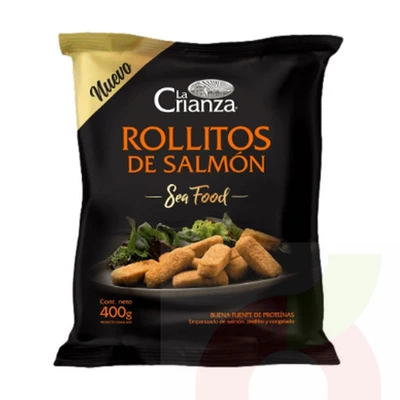 Rollitos de Salmón La Crianza 400gr