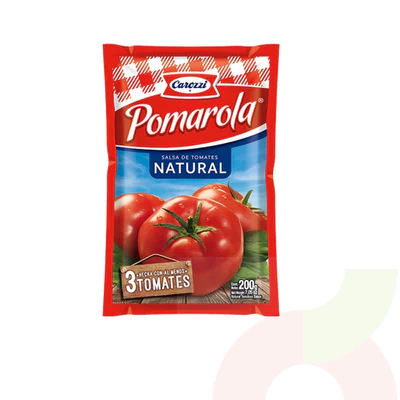 Salsa Pomarola Natural Carozzi 200Gr