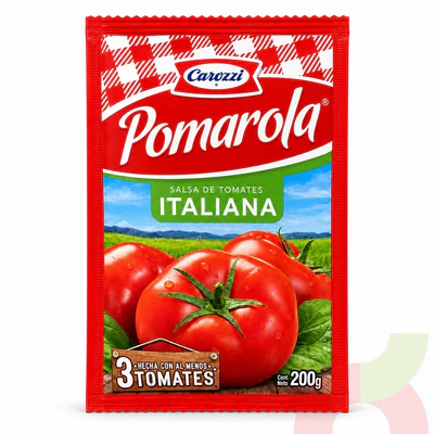 Salsa de Tomate Italiana Carozzi 200Gr