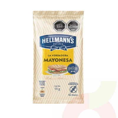 Mayonesa Hellmanns 93Gr