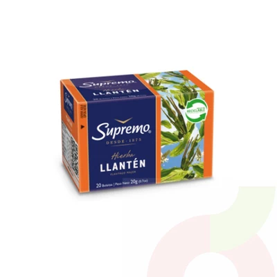 Hierba Llantén Supremo 20 Unidades 20Gr