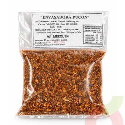 Ají Merken Evasadora Pucón 80Gr
