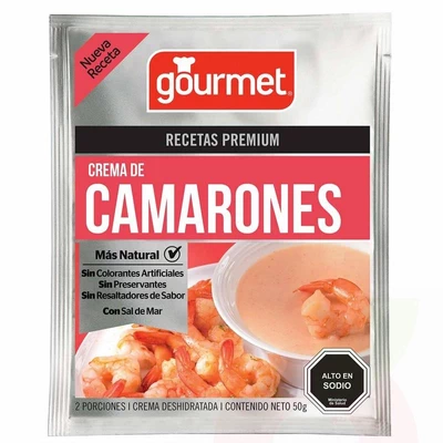 Crema de Camarones Gourmet 50Gr