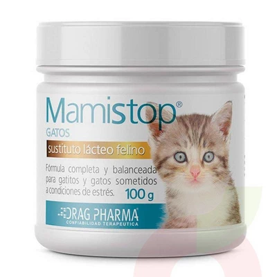 Sustituto Lácteo Felino Gato MamiStop Drag Pharma 100Gr