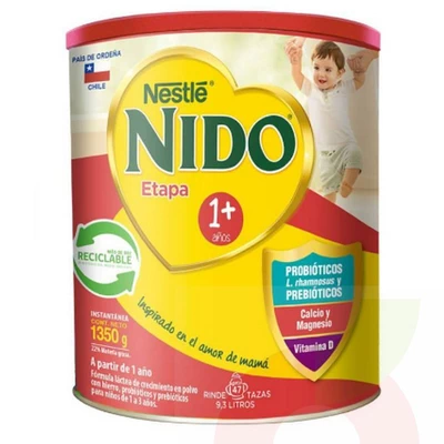 Leche en Polvo en Tarro Etapa 1 Nido 1350Gr