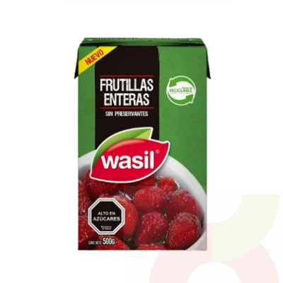 Frutillas Enteras Wasil 500gr