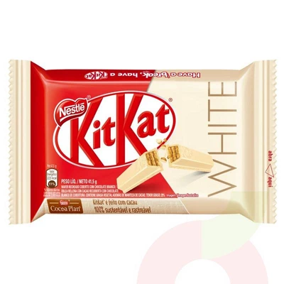 Chocolate White Kitkat Nestlé 41Gr 
