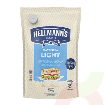 Mayonesa Light Hellmanns 700Gr