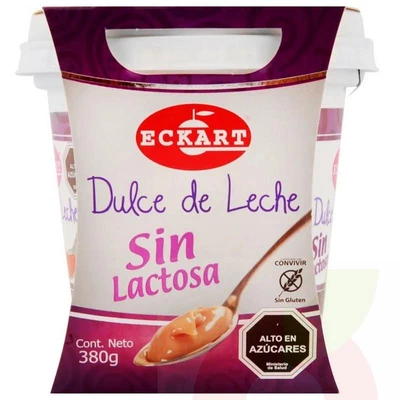 Dulce de Leche Sin Lactosa Eckart 380Gr