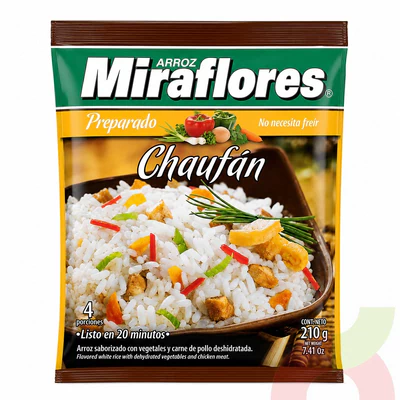 Arroz Preparado Chaufán Miraflores 210Gr