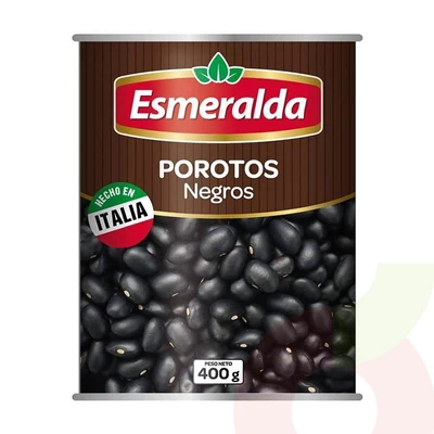 Porotos Negros Esmeralda 400Gr