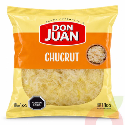 Chucrut Don Juan 1.8Kg - 1Kg Drenado