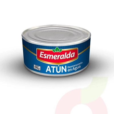 Atún Desmenuzado en Agua Esmeralda 170Gr