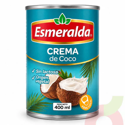 Crema de Coco Esmeralda 400Ml