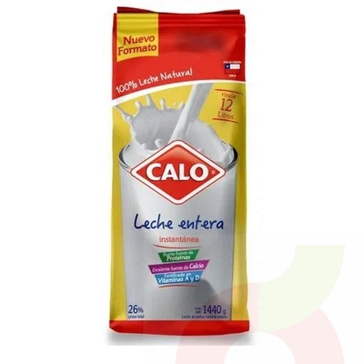 Leche Entera Instantánea Calo 26% 1.440Kg