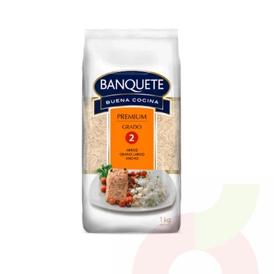 Arroz Grado 2 Premium Banquete 1Kg