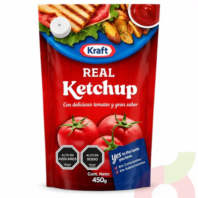 Doypack Ketchup Kraft 450Gr