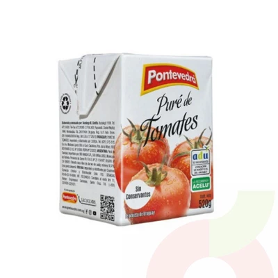 Puré de Tomates Pontevedra 520Gr