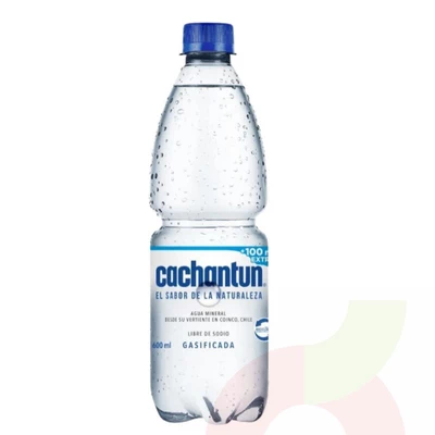 Agua con Gas Cachantun 600cc