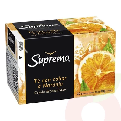Té Ceylan Naranja Supremo 20 Unidades 40Gr 