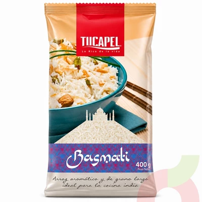 Arroz Especial Basmati Tucapel 400Gr