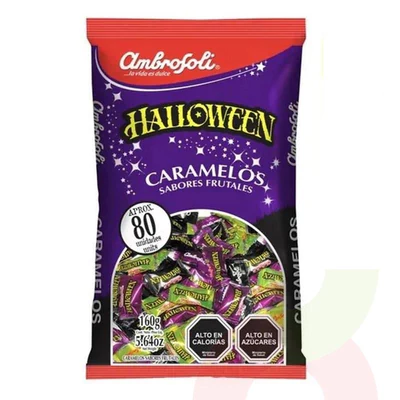 Caramelos Frutales Halloween Ambrosoli 160Gr