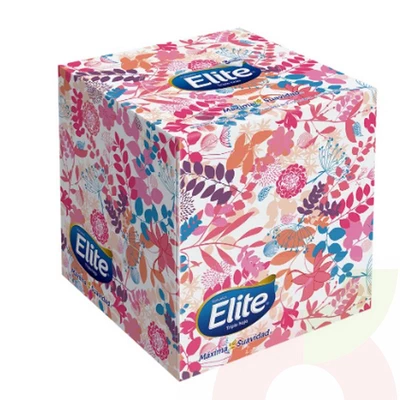 Pañuelo Facial Triple Hoja Elite 60 Unidades