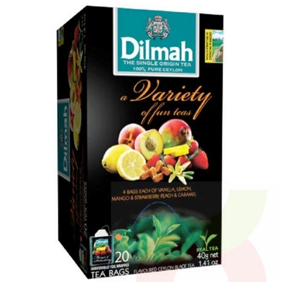 Té Negro Surtido Dilmah 20 Unidades 40Gr