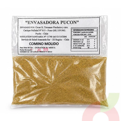 Comino Molido Evasadora Pucón 40Gr