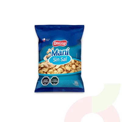Maní sin Sal Evercrisp 140gr