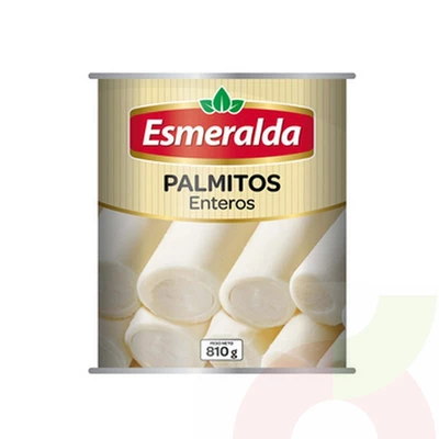 Palmitos Enteros en Conserva Esmeralda 810Gr