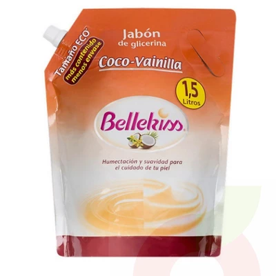 Jabón Coco Vainilla Bellekiss 1.5 Lt