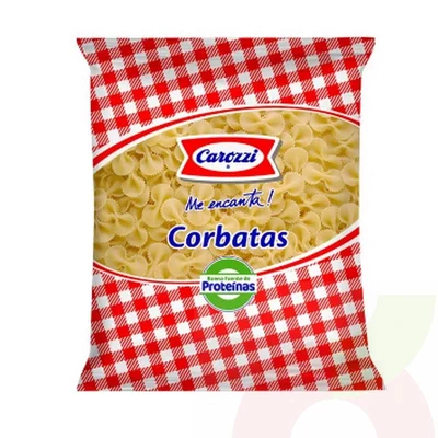 Pastas Corbatas 400Gr