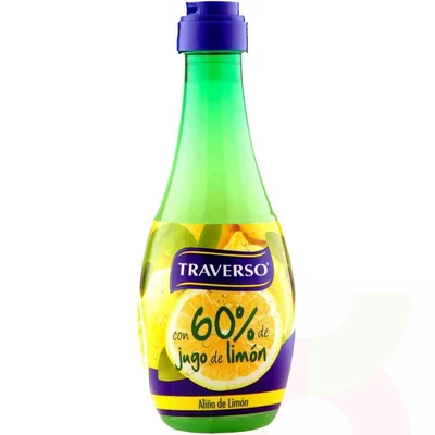 Sucedáneo Limón (60%) Natural Traverso 320cc