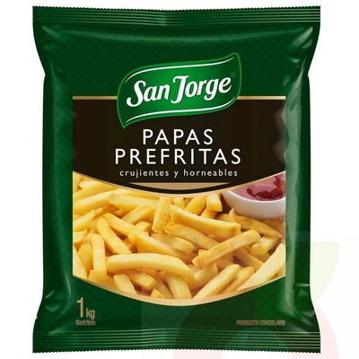 Congelado Papas Fritas San Jorge 1Kg