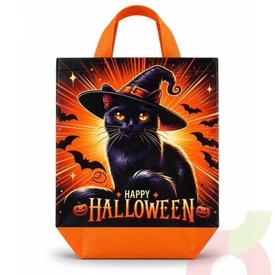 Bolsa con Asas Halloween 25X23Cm 1 Unidad 