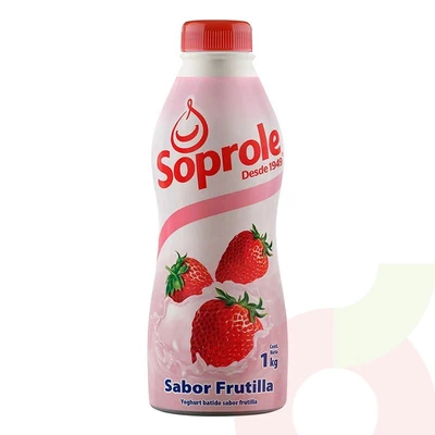 Yoghurt Batido Frutilla Soprole 1 Kg