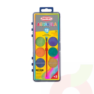 Acuarela 12 Colores Artel 