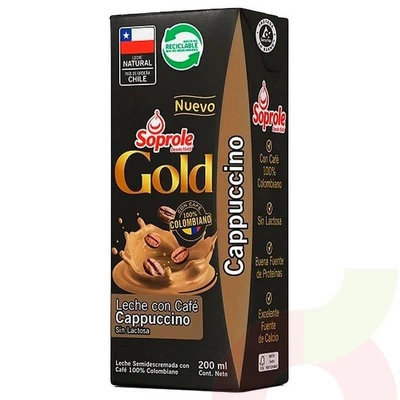 Leche Gold Cappuccino 200Ml Soprole