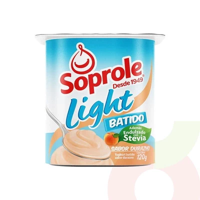 Yogurt Light Durazno Soprole 120Gr