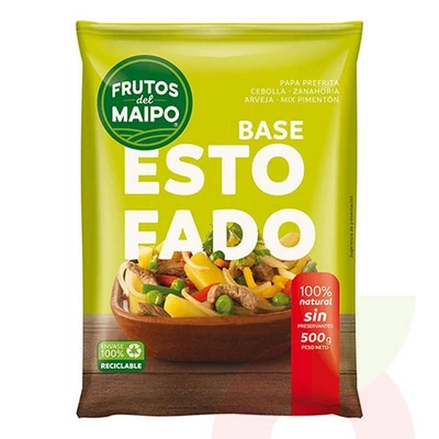 Congelado Base Estofado Frutos del Maipo 500Gr