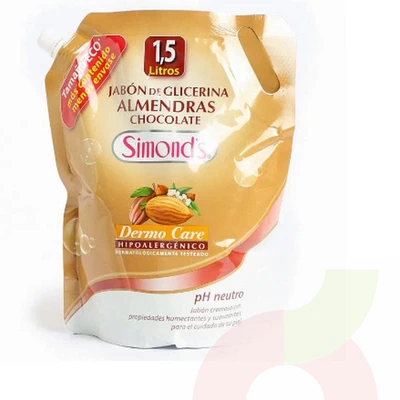 Jabón Almendras y Chocolate Simond´s 1.5Lt